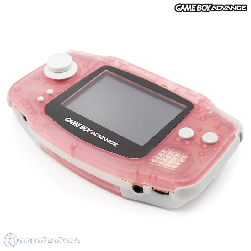 Konsole Clear Red-White Custom Analog-Stick Mod