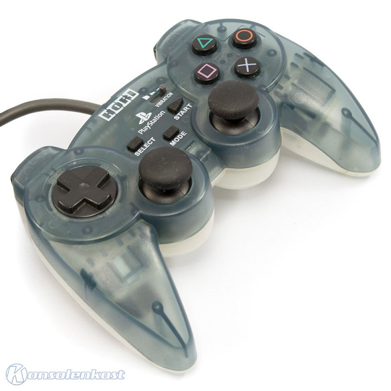 Wired Controller / Pad blau-weiss transparent Analog Shindou Pad [Hori]