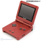 Konsole GameBox + Netzteil dunkelrot