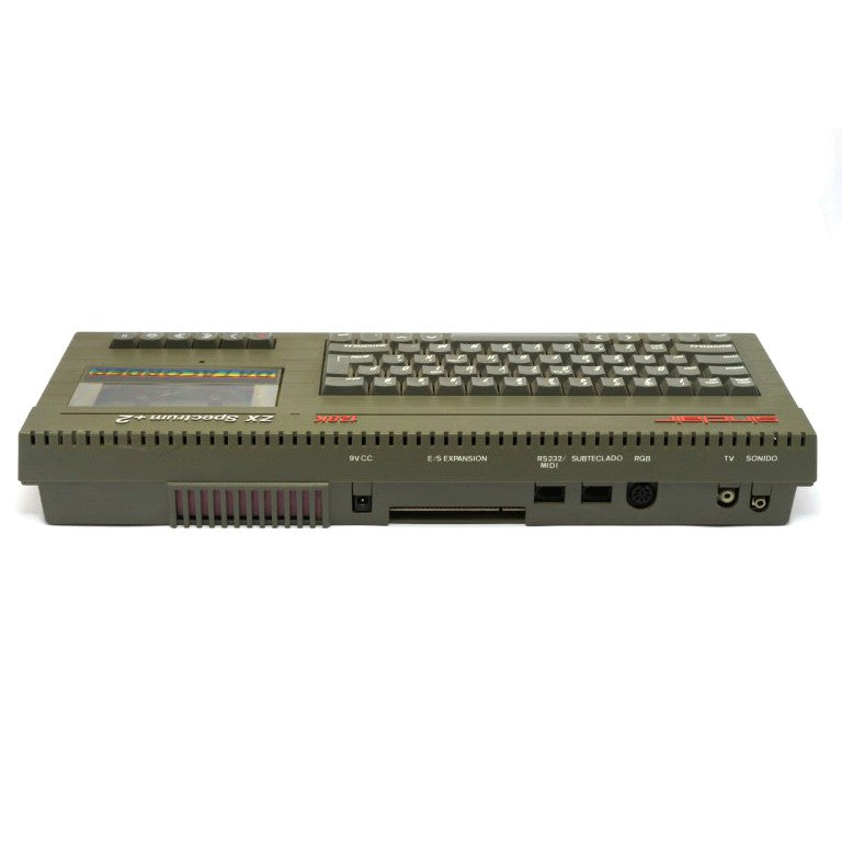 Konsole+2 128k Computer Outfit + Orig. Controller / Joystick + 10 Spiele