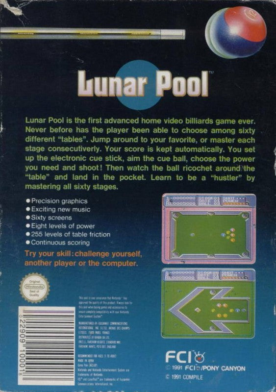 Lunar Pool (US)