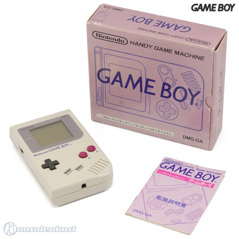 Konsole Classic DMG-01 grau / mit rosa OVP (JP)