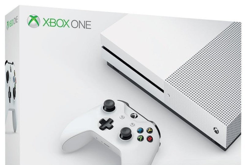 Konsole Slim 500GB weiß + Original Controller + Zubehör