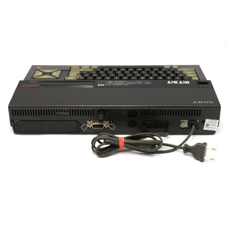MSX Konsole Hit Bit 75D + Joystick + Zubehör [Sony]