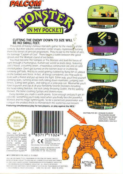 Monster in my Pocket