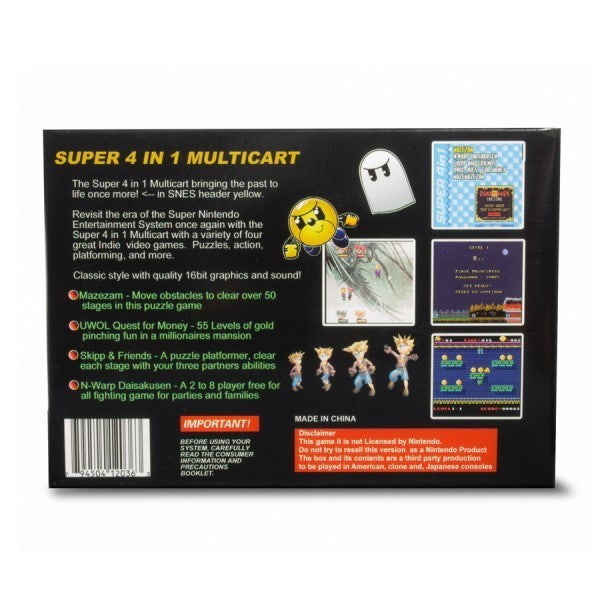 Piko Interactive: Super 4 in 1 Multicart (US)