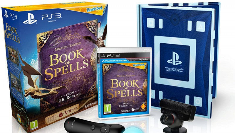 Wonderbook: Das Buch der Zaubersprüche / Book of Spells + Move Controller + Kamera + Buch (GB)