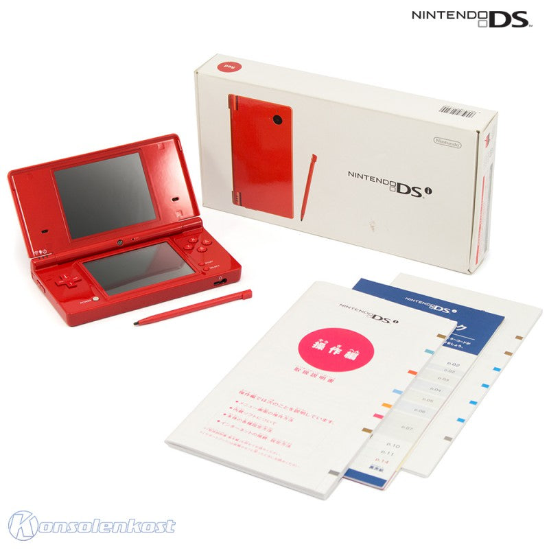 Konsole DSi rot + Netzteil (JP)