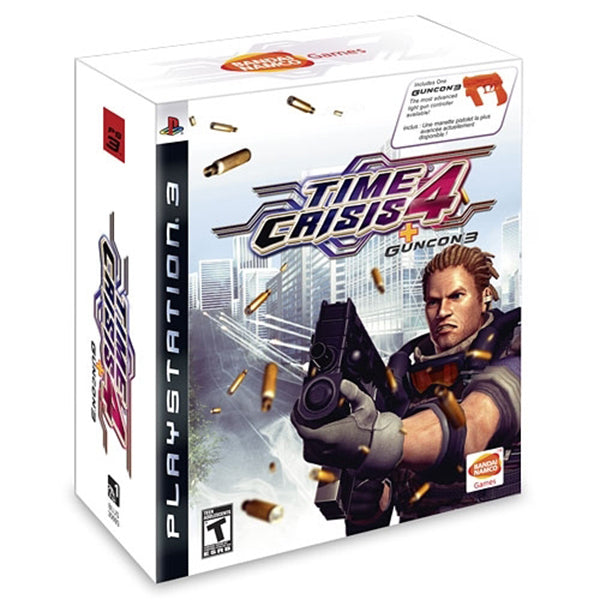 Time Crisis 4 + Guncon 3 Gun (US)