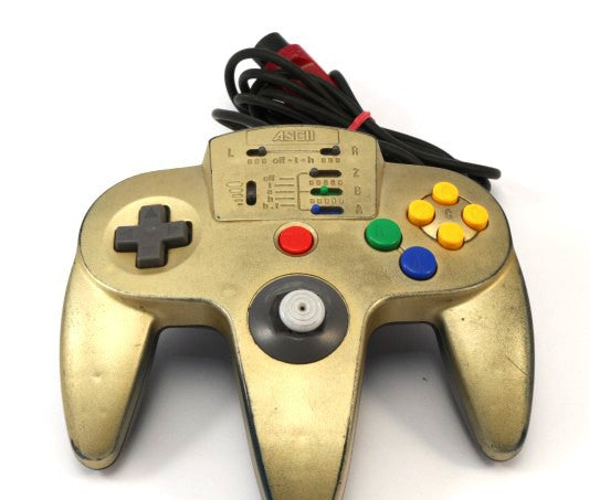 Controller / Pad mit Turbo gold-schwarz [Ascii]