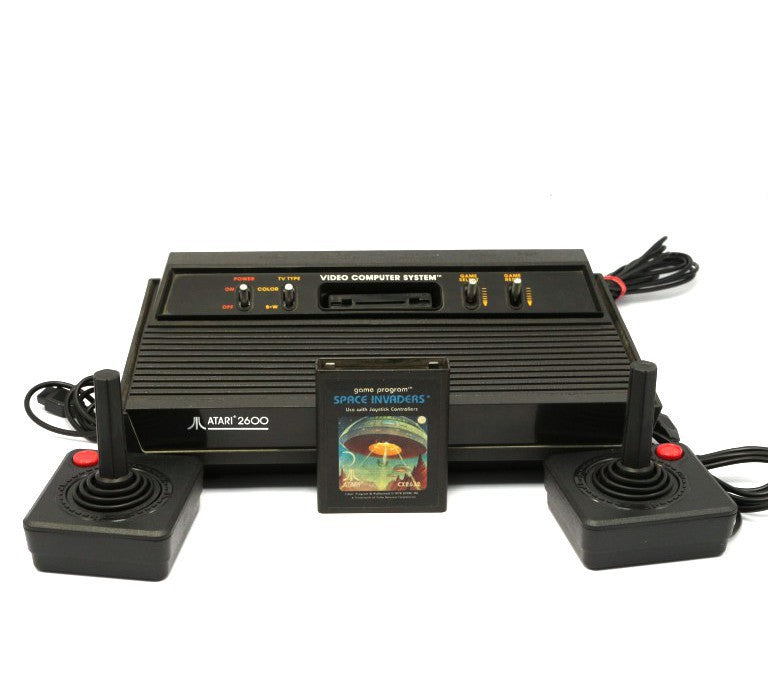 Konsole CX-2600 A #Darth Vader + Space Invaders + 2 Controller + Zubehör