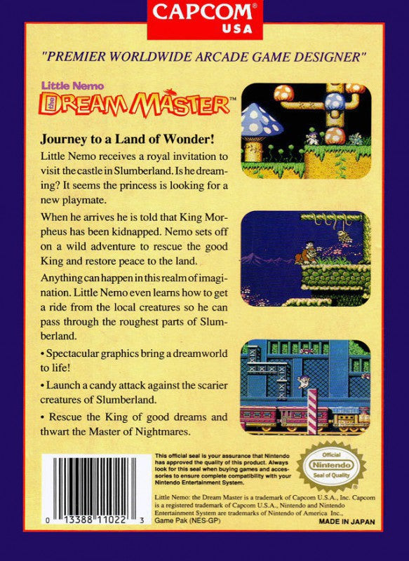 Little Nemo: Dream Master (US)