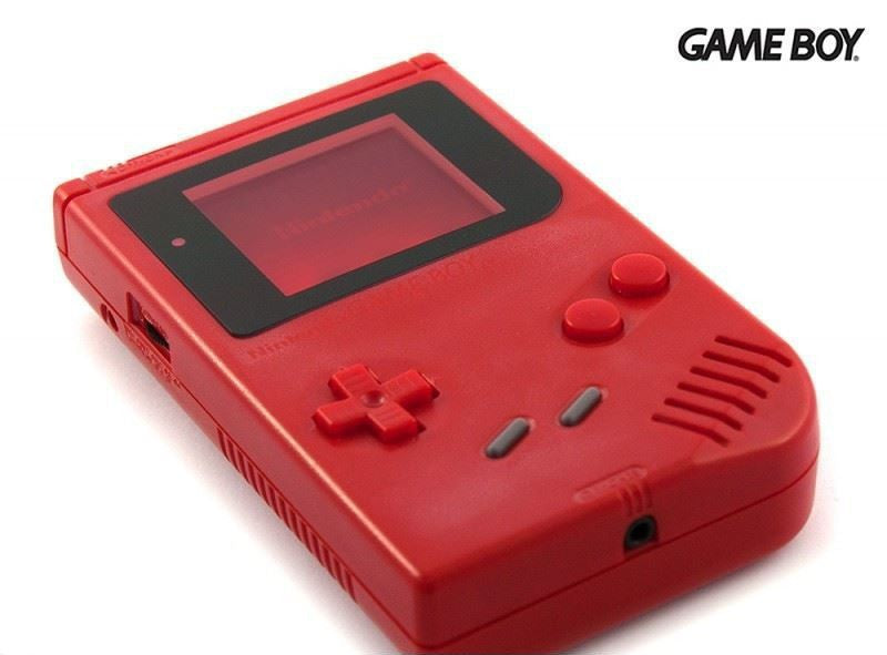 Konsole Classic DMG-01 rot Red Zora + Backlight rot
