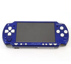 Konsole Slim & Lite 2000er Custom Mod blau-silber + Netzteil