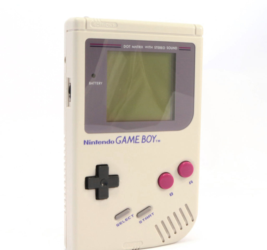 Konsole grau + Backlight gelb