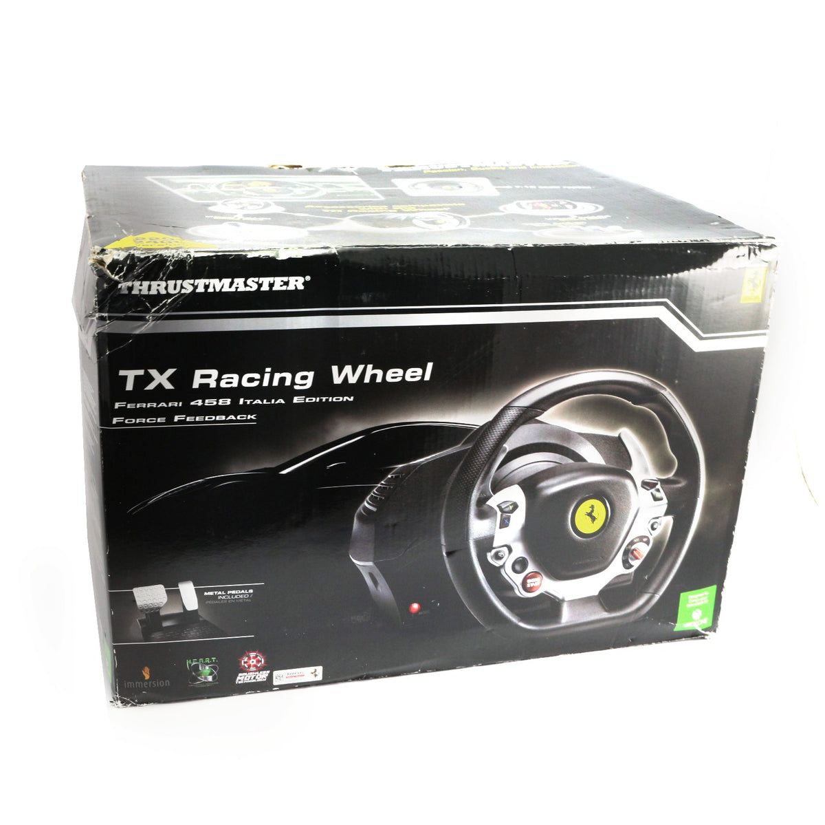 Lenkrad / Racing / Steering Wheel mit Pedale TX Ferrari 458 Italia Ed. [Thrustmaster]