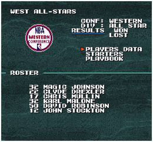 Tecmo Super NBA Basketball (JP)