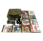 Set 22: Konsole 1G + Original Controller + Zubehör + 10 Spiele (JP)