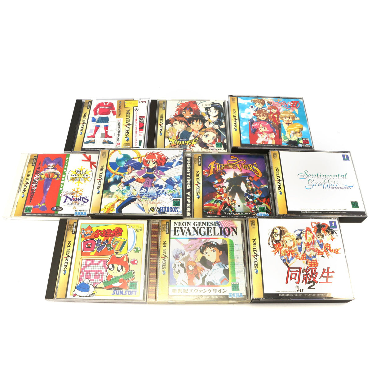 Set 23: Konsole 2G + Original Controller + Zubehör + 10 Spiele (JP)