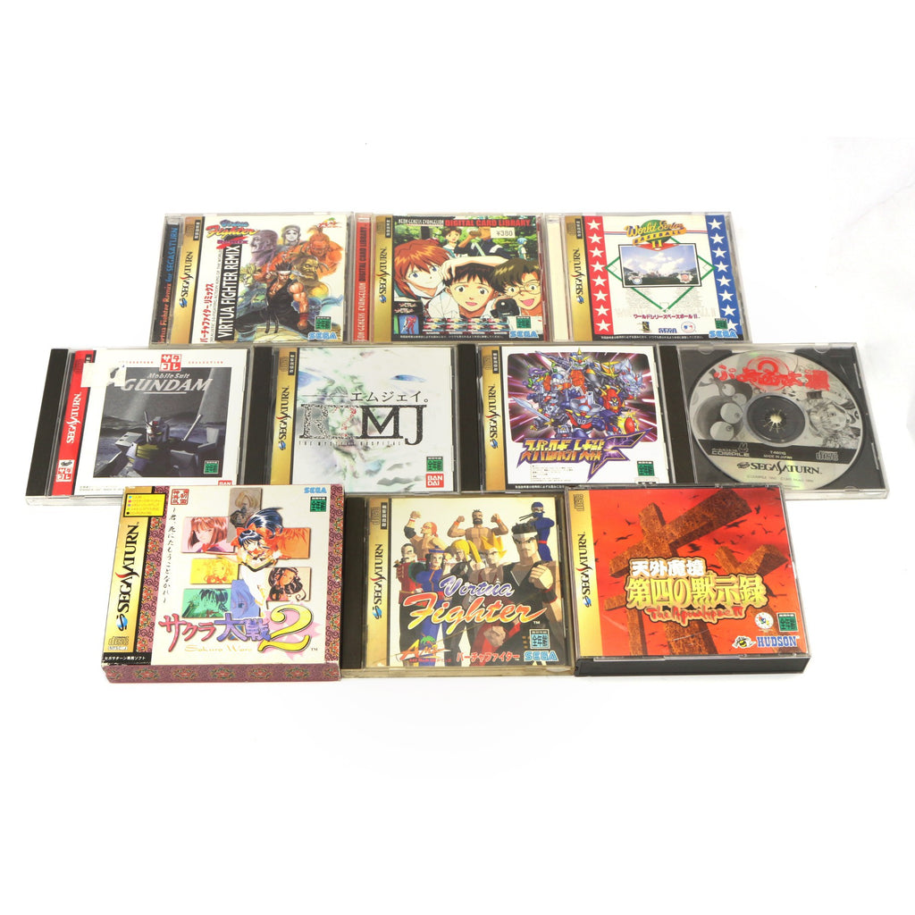Set 24: Konsole 1G + Original Controller + Zubehör + 10 Spiele (JP)
