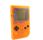 Konsole Classic DMG-01 Custom Case orange-transp. + Backlight grün