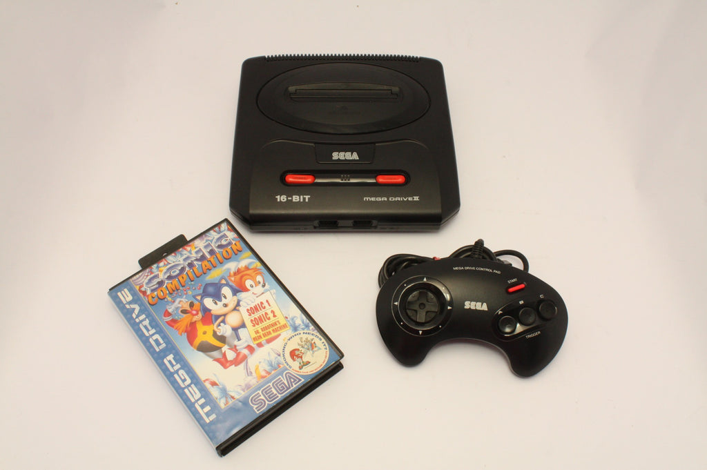 Konsole MD2 + Sonic Compilation + Original Controller
