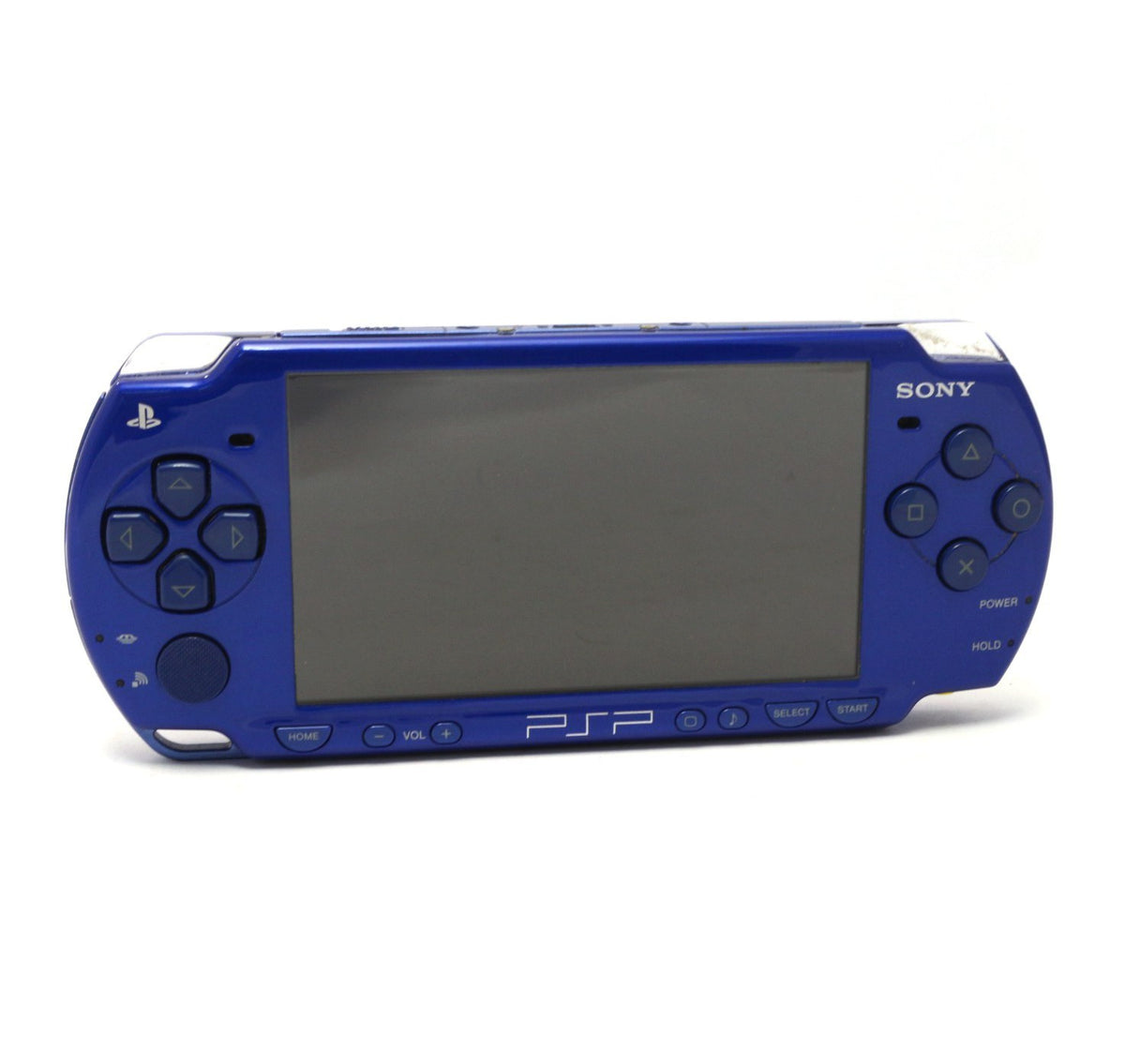 Konsole Slim & Lite 2000er Metallic Blue / blau + Netzteil