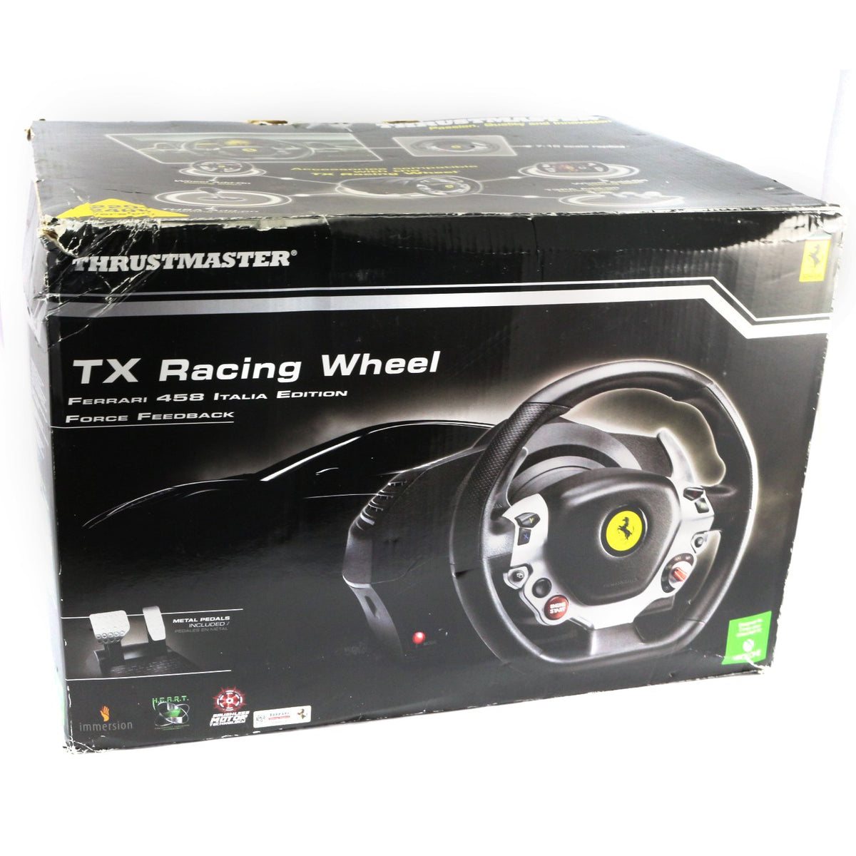 Lenkrad mit Pedale TX Ferrari 458 Italia Ed. [Thrustmaster]