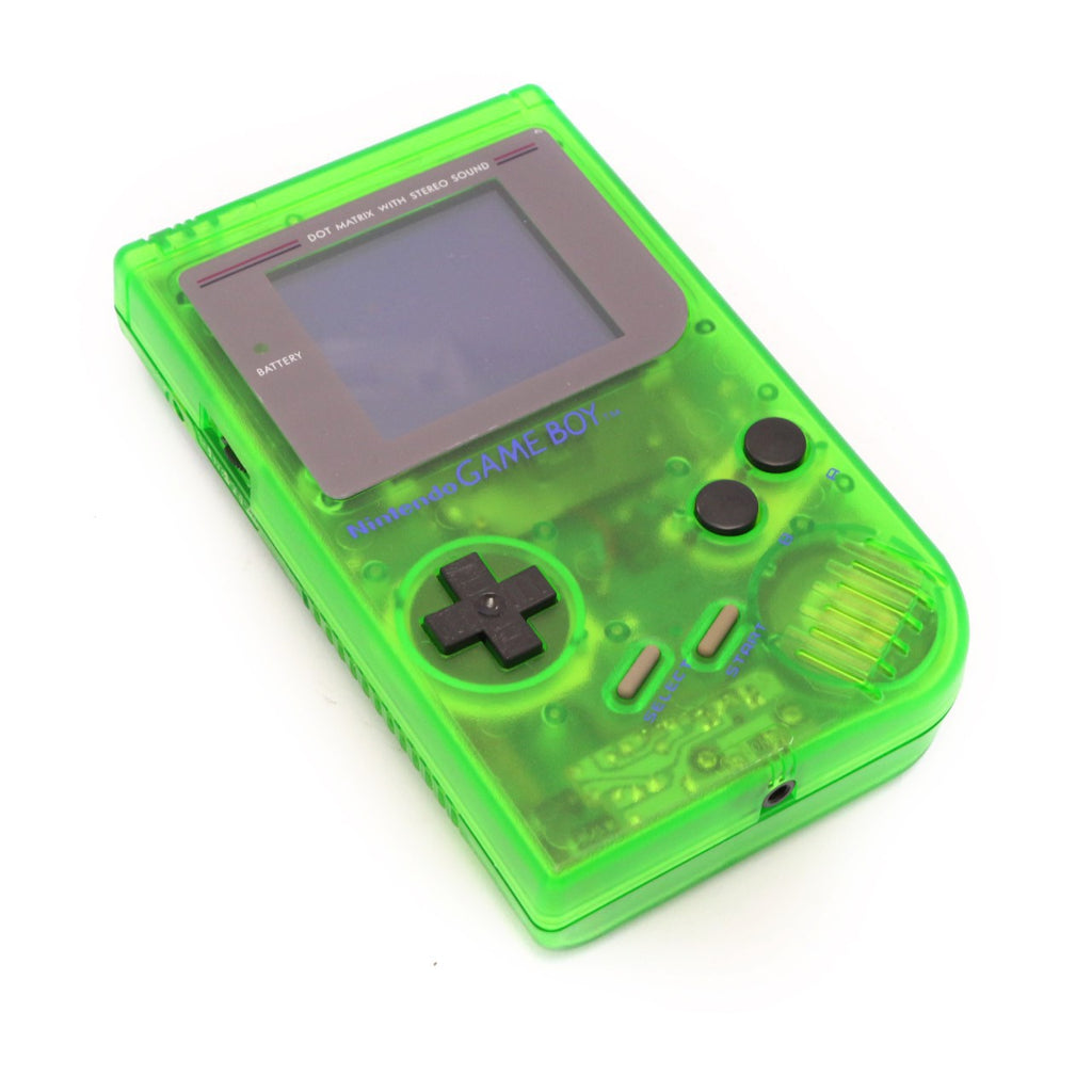 Konsole Classic DMG-01 grün-transp. + Backlight blau