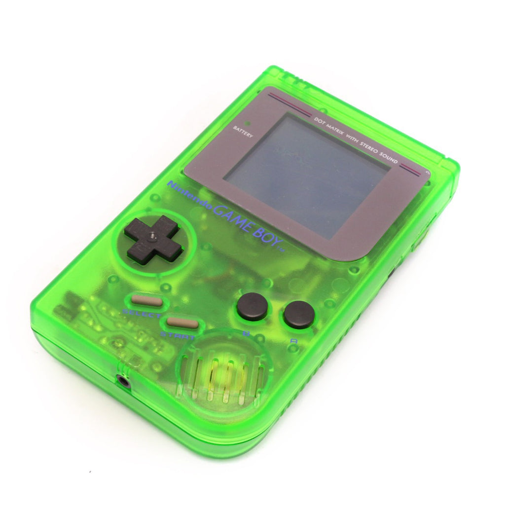 Konsole Classic DMG-01 grün-transp. + Backlight blau