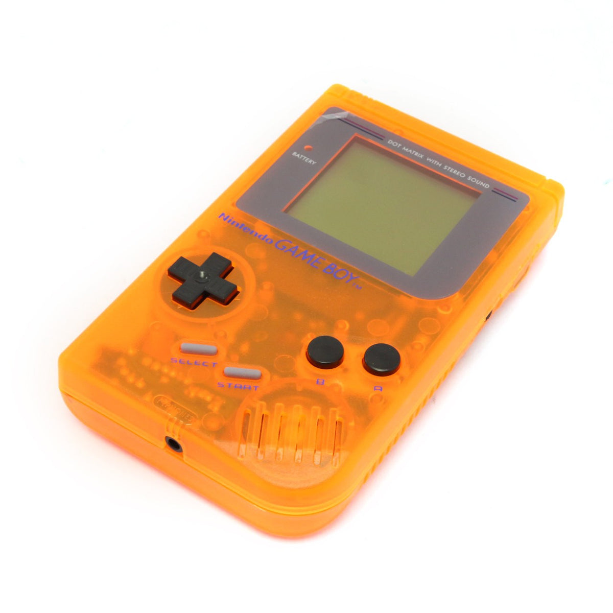 Konsole Classic DMG-01 Custom Case orange-transp.