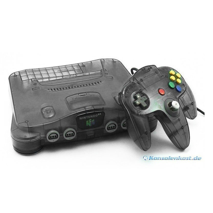 Konsole Smoke Black + Original Controller + Zubehör