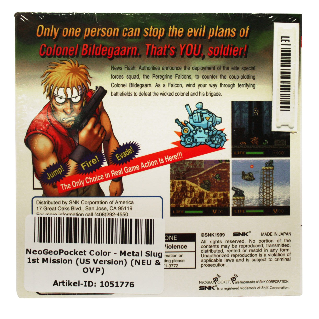Metal Slug 1st Mission (US)