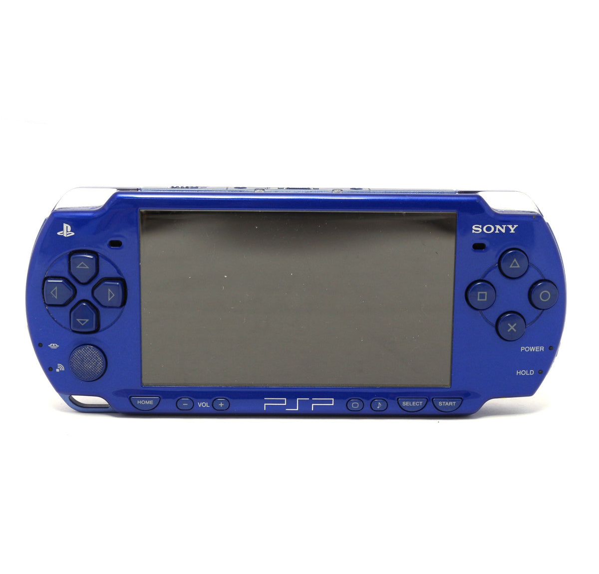 Konsole Slim & Lite 2000er Metallic Blue / blau + Netzteil