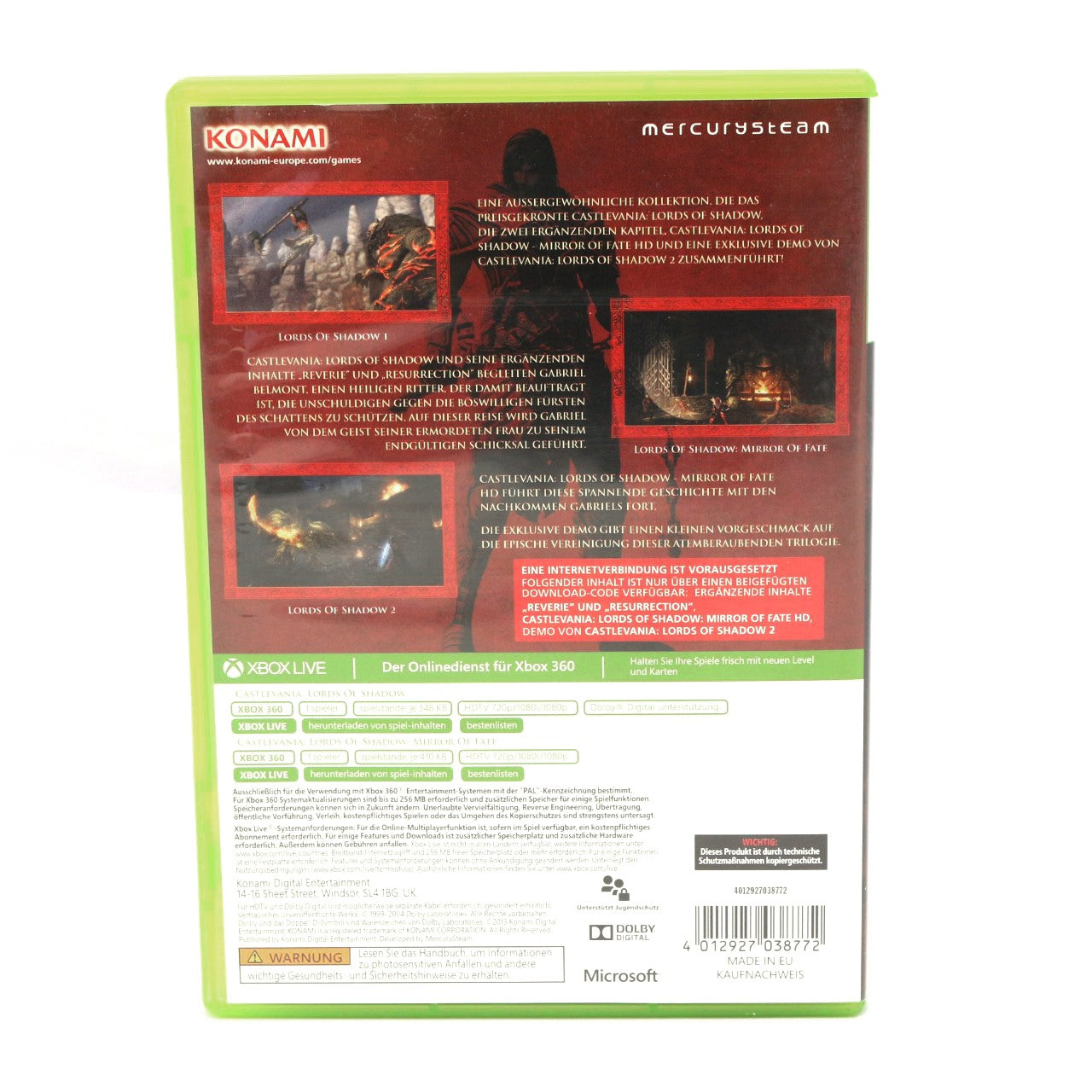 Castlevania: Lords of Shadow (DE) — Collector's Edition