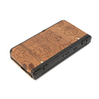 Konsole schwarz + Super Mario Cover Plates + Netzteil