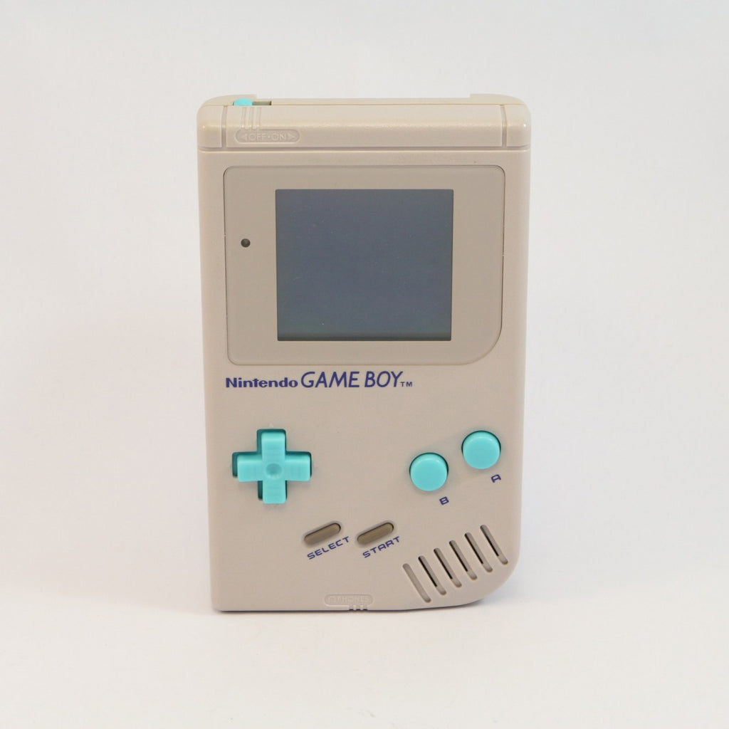 Konsole Custom Design + blauen Buttons + Backlight blau