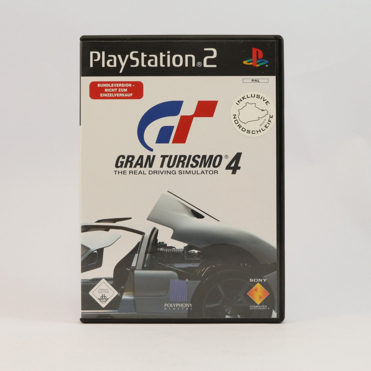 Konsole Slim SCPH-7000x Gran Turismo 4 + Spiel + Original Controller + Zubehör