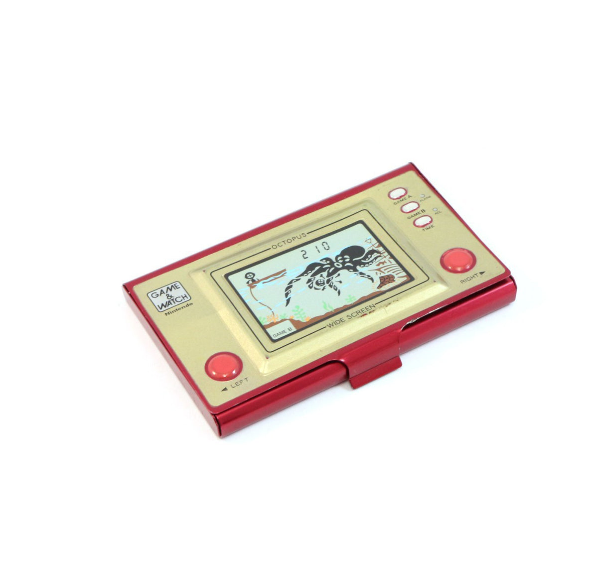 Visitenkartenetui / Kartenetui Game & Watch: Octopus Design