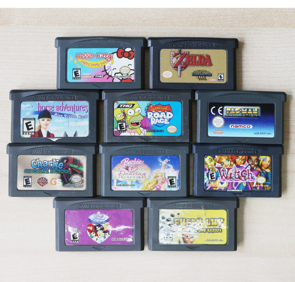 10 GameBoy Spiele zum TOP Preis! - GBA 284