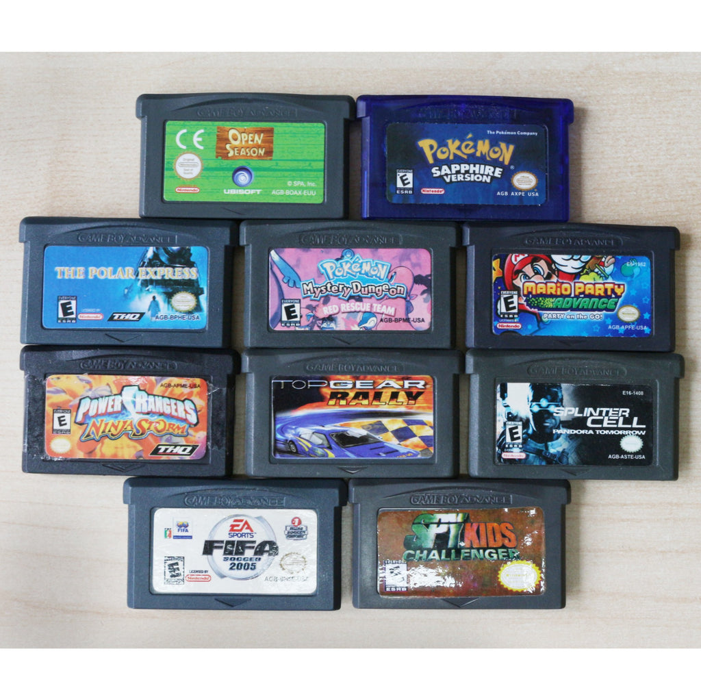 10 GameBoy Spiele zum TOP Preis! - GBA 285