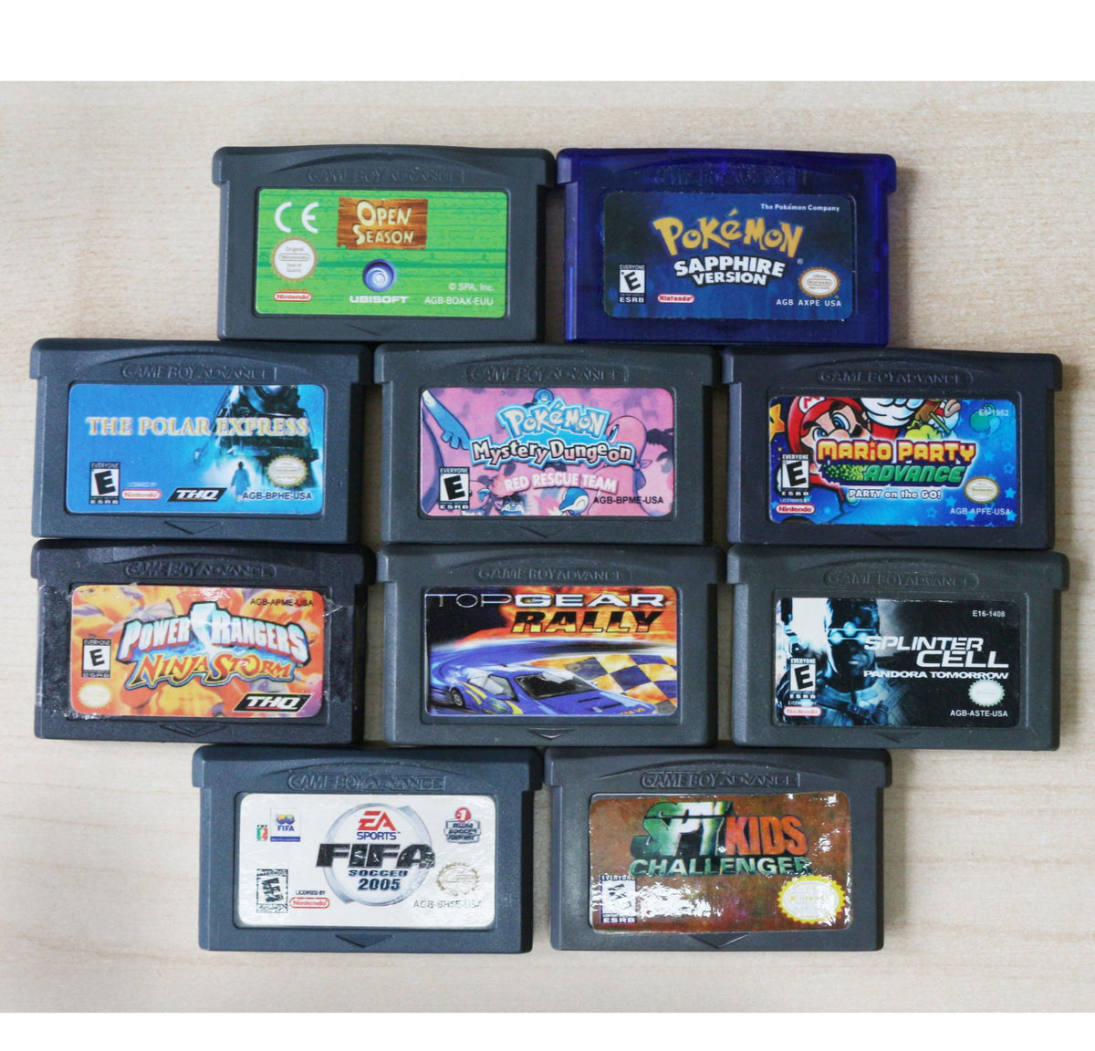 10 GameBoy Spiele zum TOP Preis! - GBA 285