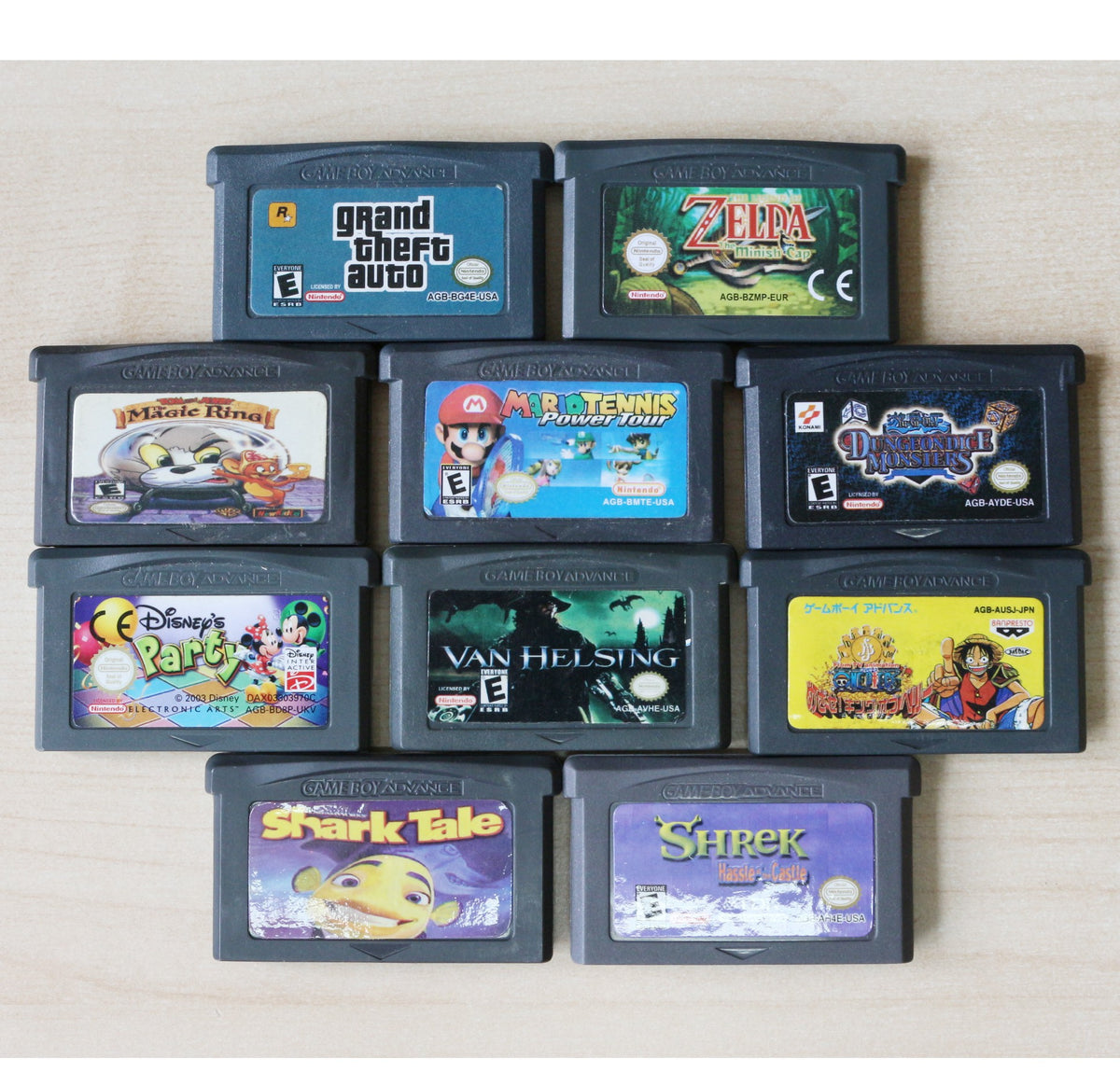 10 GameBoy Spiele zum TOP Preis! - GBA 287