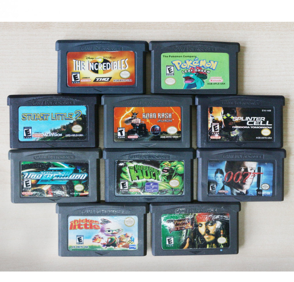 10 GameBoy Spiele zum TOP Preis! - GBA 291