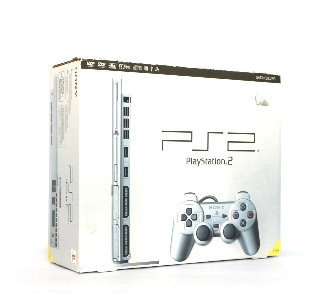 Konsole Slim 1G SCPH-7000x silber + Original Controller + Zubehör