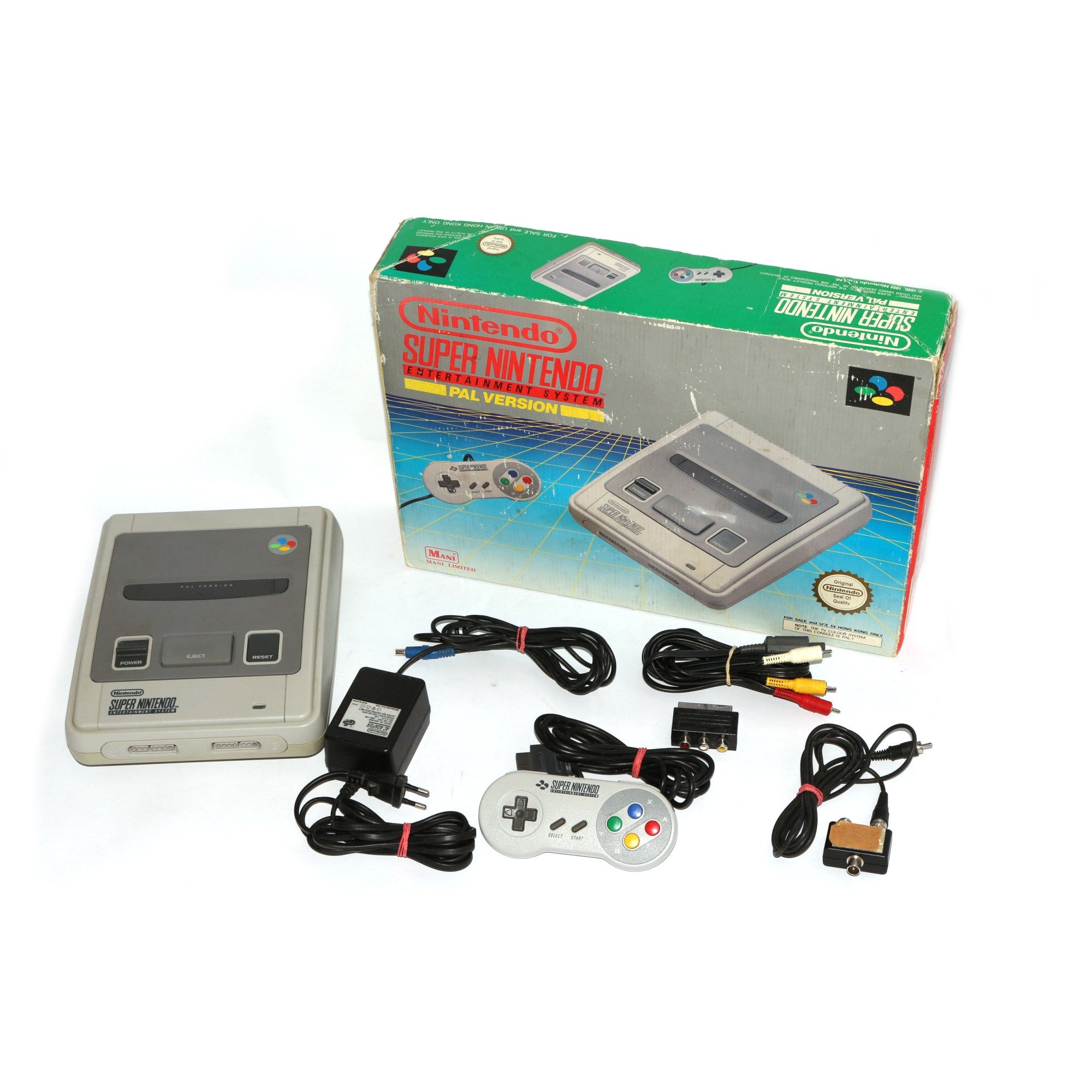 Konsole + Original Controller + Zubehör
