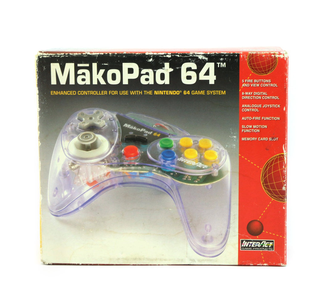 Controller / Pad mit Slowmotion transparent MakoPad 64 [Interact]