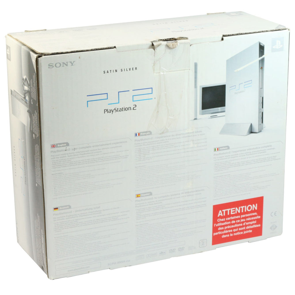 Konsole silber + Original Controller + Zubehör