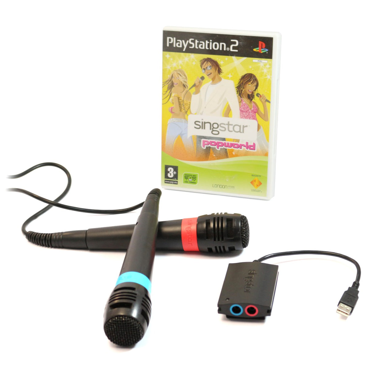 Konsole Slim SCPH-7700x pink + SingStar Popworld