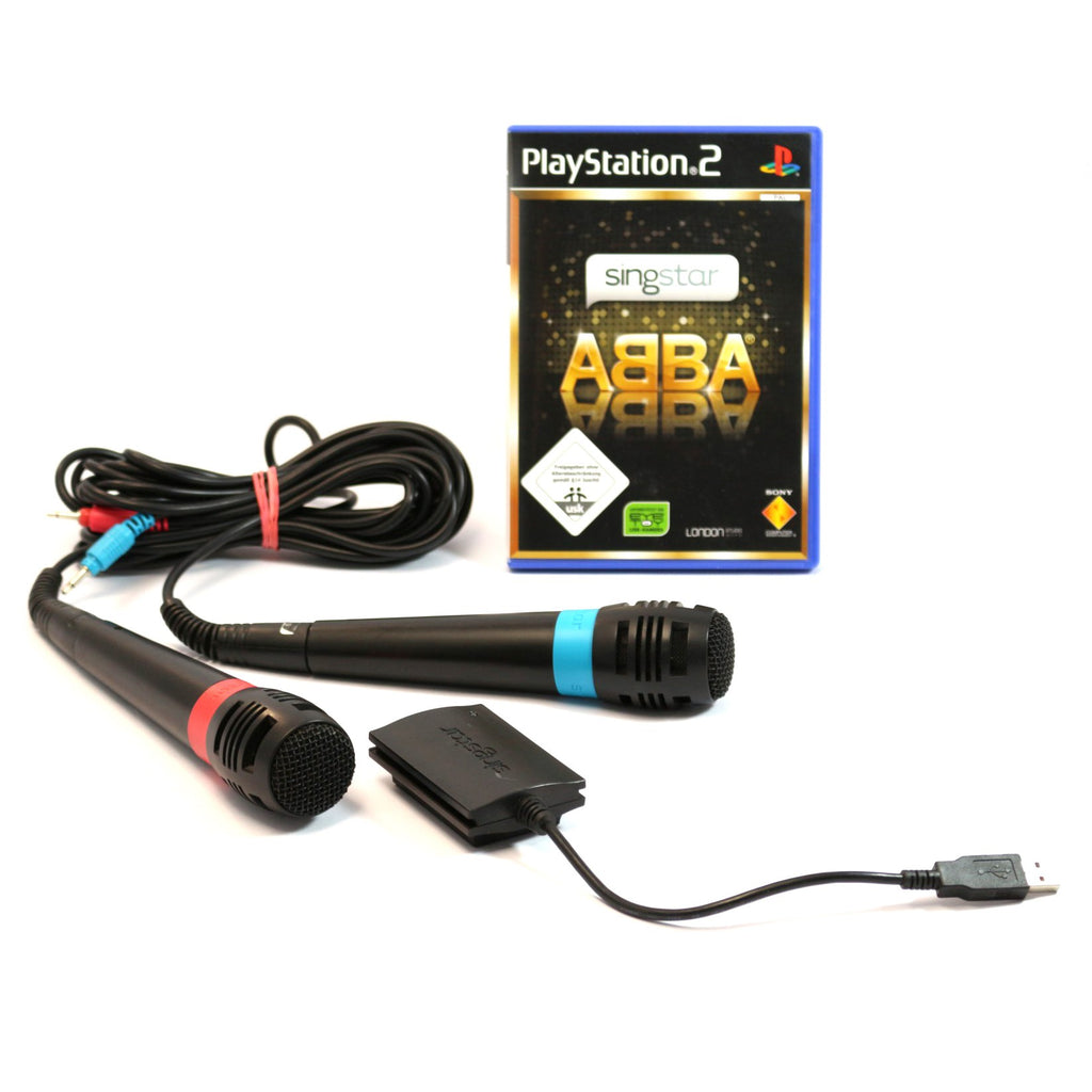 Konsole Slim 2G SCPH-9000x SingStar Abba Bundle + Original Controller